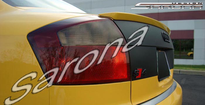 Custom Audi A4 Trunk Wing  Sedan (2002 - 2004) - $198.00 (Manufacturer Sarona, Part #AD-010-TW)